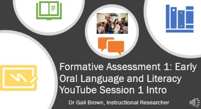 Formative Assesment Early Oral Language & Literacy
